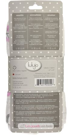 Lange mousseline - Hippo rose LLJ-121-000-011 Lulujo 6