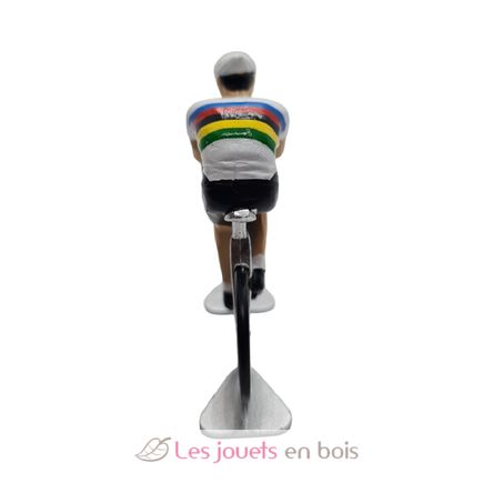 Figurine cycliste M Maillot du champion du monde FR-M15 Fonderie Roger 2