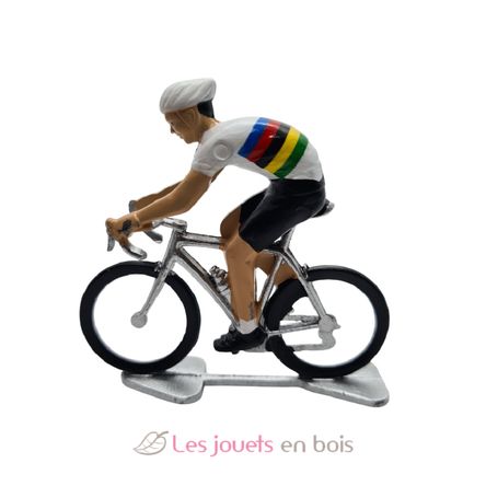 Figurine cycliste M Maillot du champion du monde FR-M15 Fonderie Roger 3