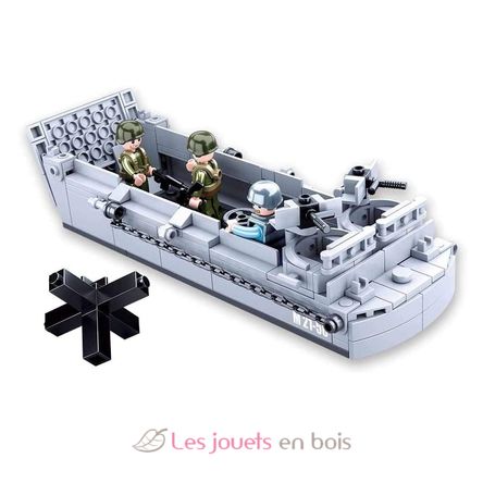 Army WWII - Barge de débarquement SL-M38-B0855 Sluban 4