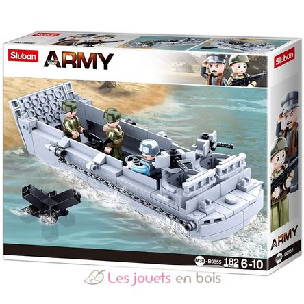Army WWII - Barge de débarquement SL-M38-B0855 Sluban 1