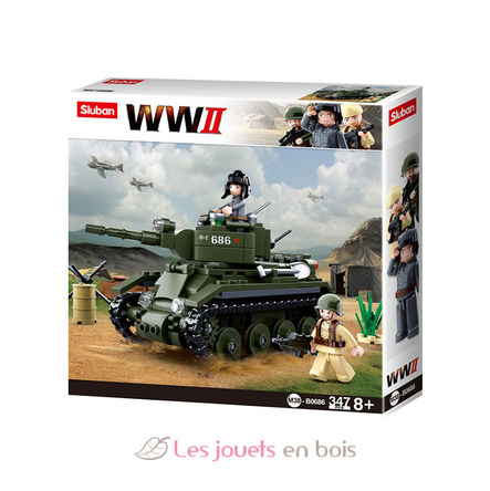 Army WWII - Char militaire allié SL-M38-B0686 Sluban 1