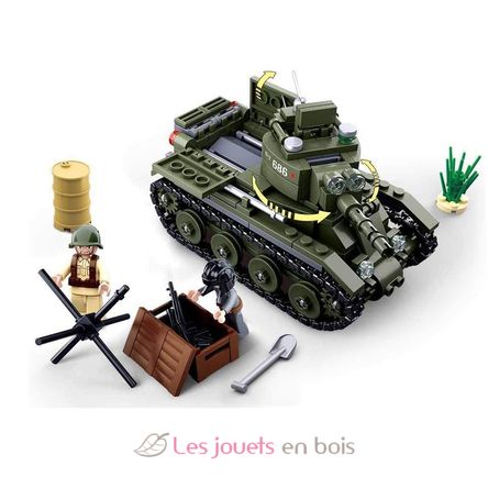 Army WWII - Char militaire allié SL-M38-B0686 Sluban 3
