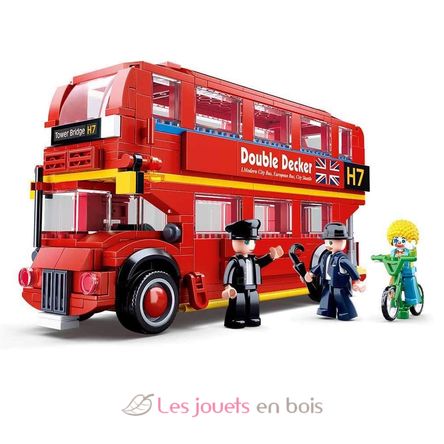 Model Bricks - Bus londonien SL-M38-B0708 Sluban 2