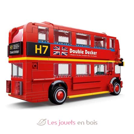 Model Bricks - Bus londonien SL-M38-B0708 Sluban 3
