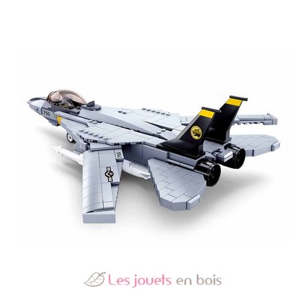 Model Bricks - Avion chasseur à réaction SL-M38-B0755 Sluban 3