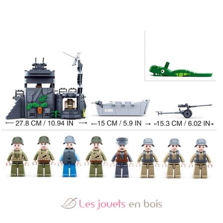Army WWII - Le Mur de l'Atlantique SL-M38-B0861 Sluban 3