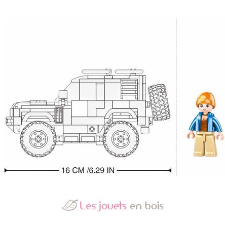 Model Bricks - SUV d'attaque anglais SL-M38-B1015 Sluban 4