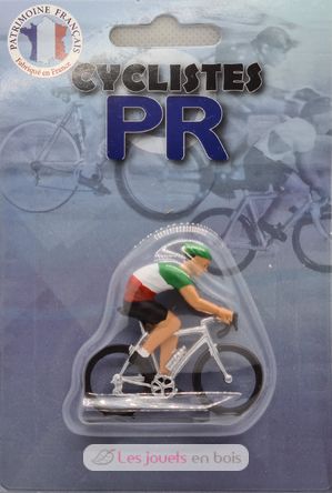 Figurine cycliste M Maillot du champion d'Italie FR-M7 Fonderie Roger 1