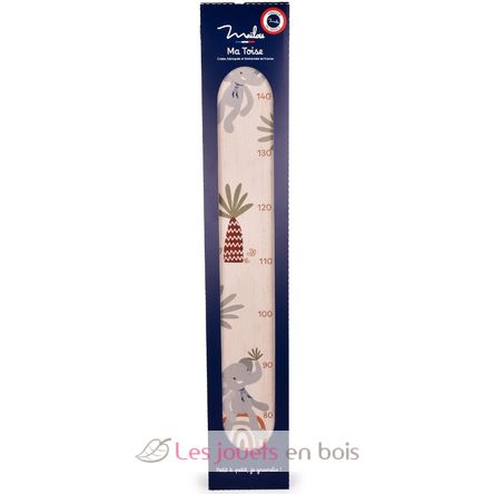 Toise en bois Éléphant jungle MA0263 Maïlou Tradition 2