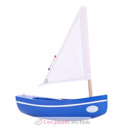 Bateau Le Bâchi bleu 17cm TI-N200-BACHI-BLEU Maison Tirot 1