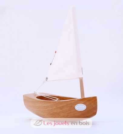 Bateau Le Bâchi bois naturel 17cm TI-N200-BACHI-BOIS-NATUREL Maison Tirot 4