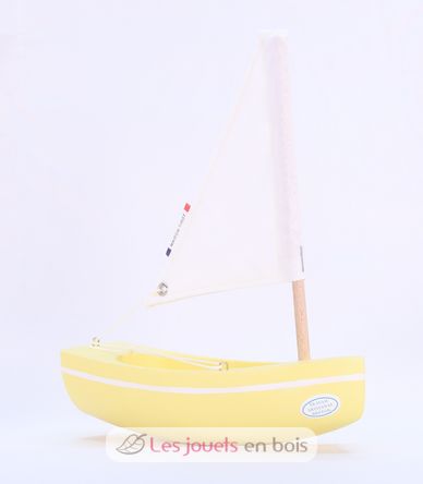 Bateau Le Bâchi jaune 17cm TI-N200-BACHI-JAUNE Maison Tirot 3