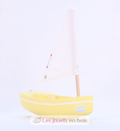 Bateau Le Bâchi jaune 17cm TI-N200-BACHI-JAUNE Maison Tirot 4