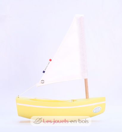 Bateau Le Bâchi jaune 17cm TI-N200-BACHI-JAUNE Maison Tirot 2