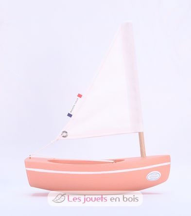 Bateau Le Bâchi rose 17cm TI-N200-BACHI-ROSE Maison Tirot 2