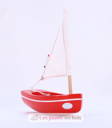 Bateau Le Bâchi rouge 17cm TI-N200-BACHI-ROUGE Maison Tirot 4