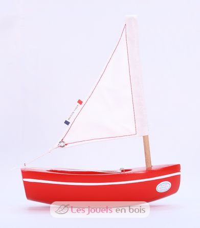 Bateau Le Bâchi rouge 17cm TI-N200-BACHI-ROUGE Maison Tirot 2