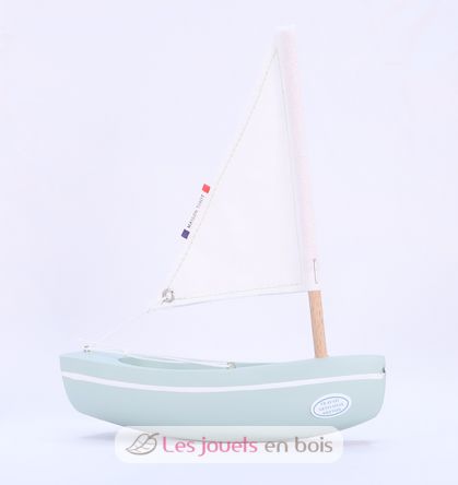 Bateau Le Bâchi vert d'eau 17cm TI-N200-BACHI-VERT-EAU Maison Tirot 2