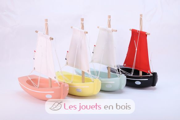 Bateau Le Misainier rose 22cm TI-N205-MISAINIER-ROSE Maison Tirot 4