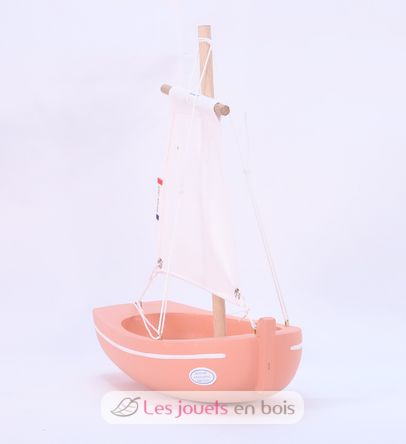 Bateau Le Misainier rose 22cm TI-N205-MISAINIER-ROSE Maison Tirot 3