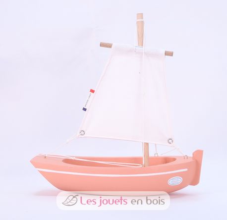 Bateau Le Misainier rose 22cm TI-N205-MISAINIER-ROSE Maison Tirot 2