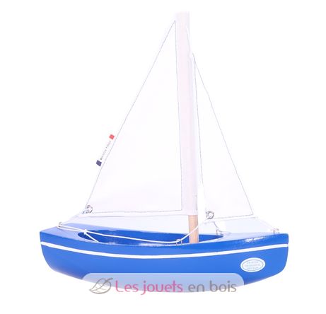 Bateau Le Sloop bleu 21cm TI-N202-SLOOP-BLEU Maison Tirot 1