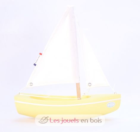 Bateau Le Sloop jaune 21cm TI-N202-SLOOP-JAUNE Maison Tirot 2