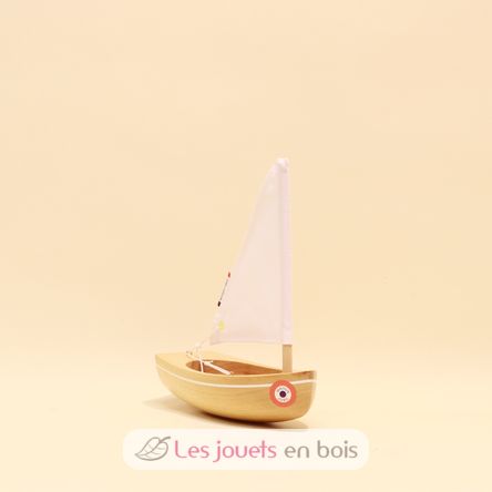 Bateau Le Bâchi bois naturel 17cm TI-N200-BACHI-BOIS-NATUREL Maison Tirot 4