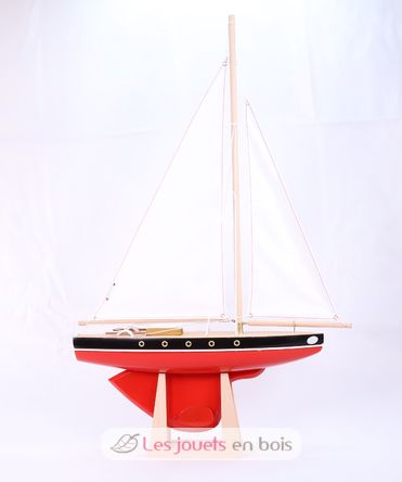 Voilier Le Tirot rouge 40cm TI-N502-TIROT-ROUGE-40 Maison Tirot 2