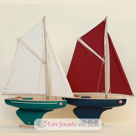Voilier Saint Germain II 40cm TI-VSTG02-ST-GERMAIN-II-40 Maison Tirot 4