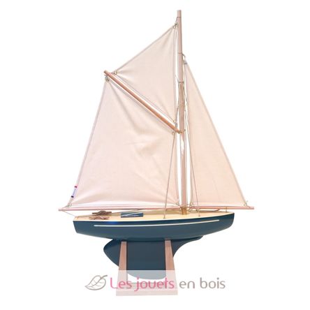 Voilier Saint Germain II vert anglais 40cm TI-ST-GERMAIN-VERT-ANGLAIS-40 Maison Tirot 1
