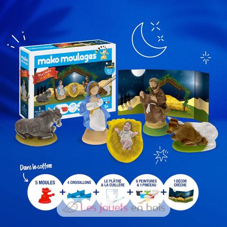 Coffret moulage Crèche de Noël MM-39012 Mako Créations 3