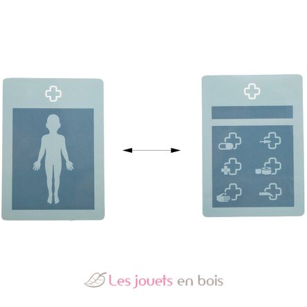 Mallette de médecin vert sauge LE12739 Small Foot company 6