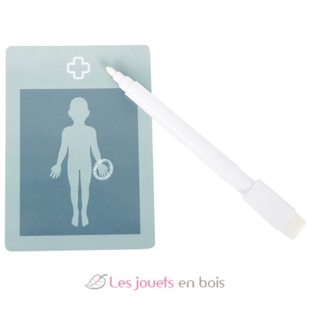 Mallette de médecin vert sauge LE12739 Small Foot company 7