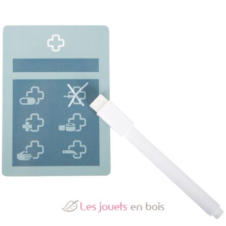 Mallette de médecin vert sauge LE12739 Small Foot company 8