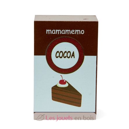 Paquet de cacao en bois As-85599 Mamamemo 1