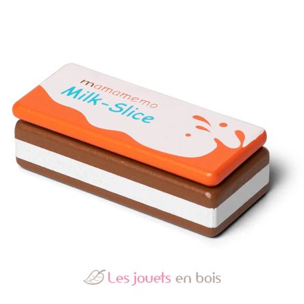Barre de chocolat au lait en bois As-85667 Mamamemo 1