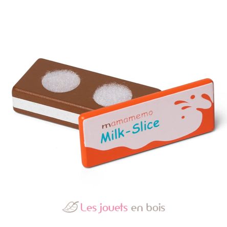 Barre de chocolat au lait en bois As-85667 Mamamemo 3