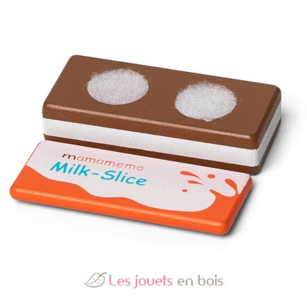 Barre de chocolat au lait en bois As-85667 Mamamemo 4
