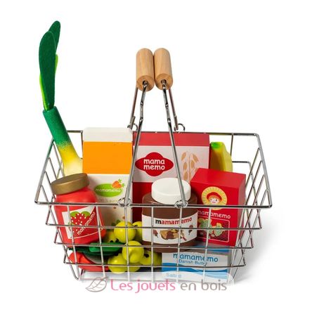 Panier d'épicerie en métal As-85671 Mamamemo 4