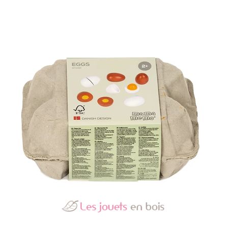 Gros œufs en bois dans leur boite As-85686 Mamamemo 3