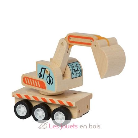 6 véhicules de chantier à friction MT216150 Manhattan Toy 6