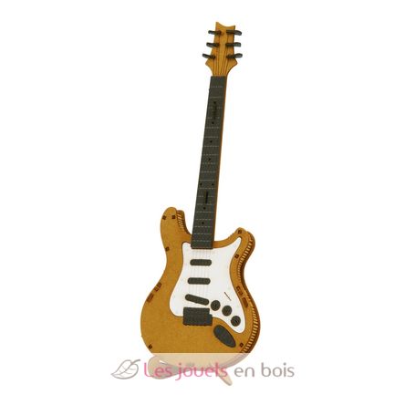Maquette 3D en papier guitare électrique FRI-11574 Fridolin 1