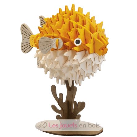 Maquette 3D en papier poisson-porc-épic FR-11771 Fridolin 1