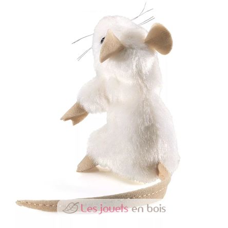 Marionnette à doigt Souris blanche FO-2776 Folkmanis 3