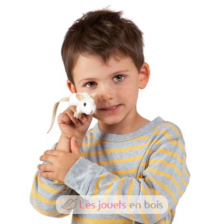 Marionnette à doigt Souris blanche FO-2776 Folkmanis 4