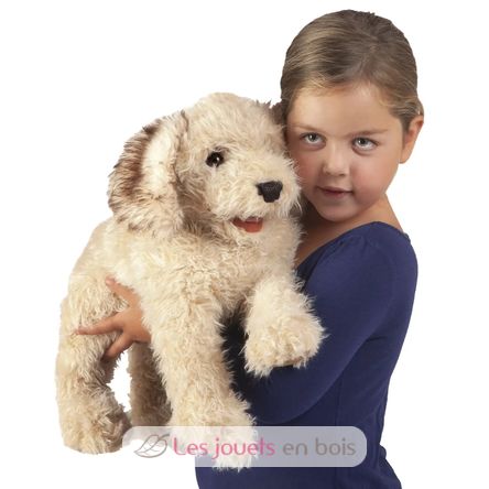 Marionnette à main Chien Labradoodle FO-3136 Folkmanis 2