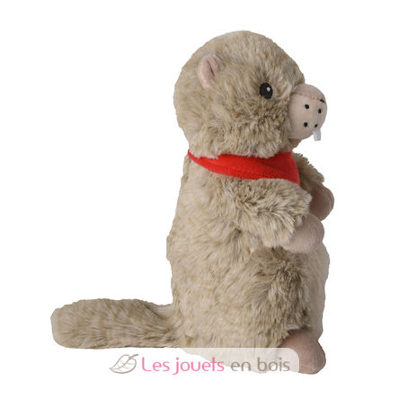 Peluche bouillotte warmies chien pour enfants - SOFRAMAR