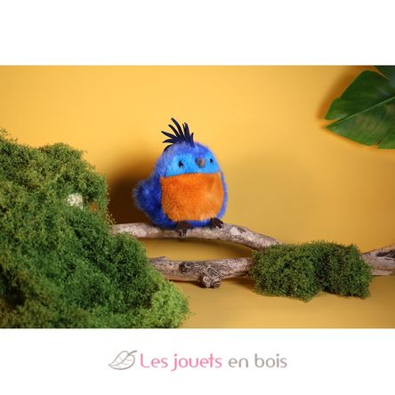 Peluche oiseau Perroquet royal 15 cm HO3438 Histoire d'Ours 5